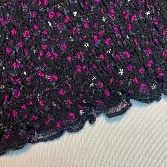 Target Wild Fable Puffy Sleeve Longsleeve Crop Top - Picture 4 of 5